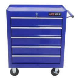 5-Drawer Rolling Tool Cart, Rolling Tool Box on Wheels, Lockable Home Repair Tool Storage Organizer, Tool Chest Cabinet for Mechanic, Garage