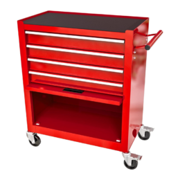 Alternative view of 5-Drawer Rolling Tool Cart, Rolling Tool Box on Wheels, Lockable Home Repair Tool Storage Organizer, Tool Chest Cabinet for Mechanic, Garage