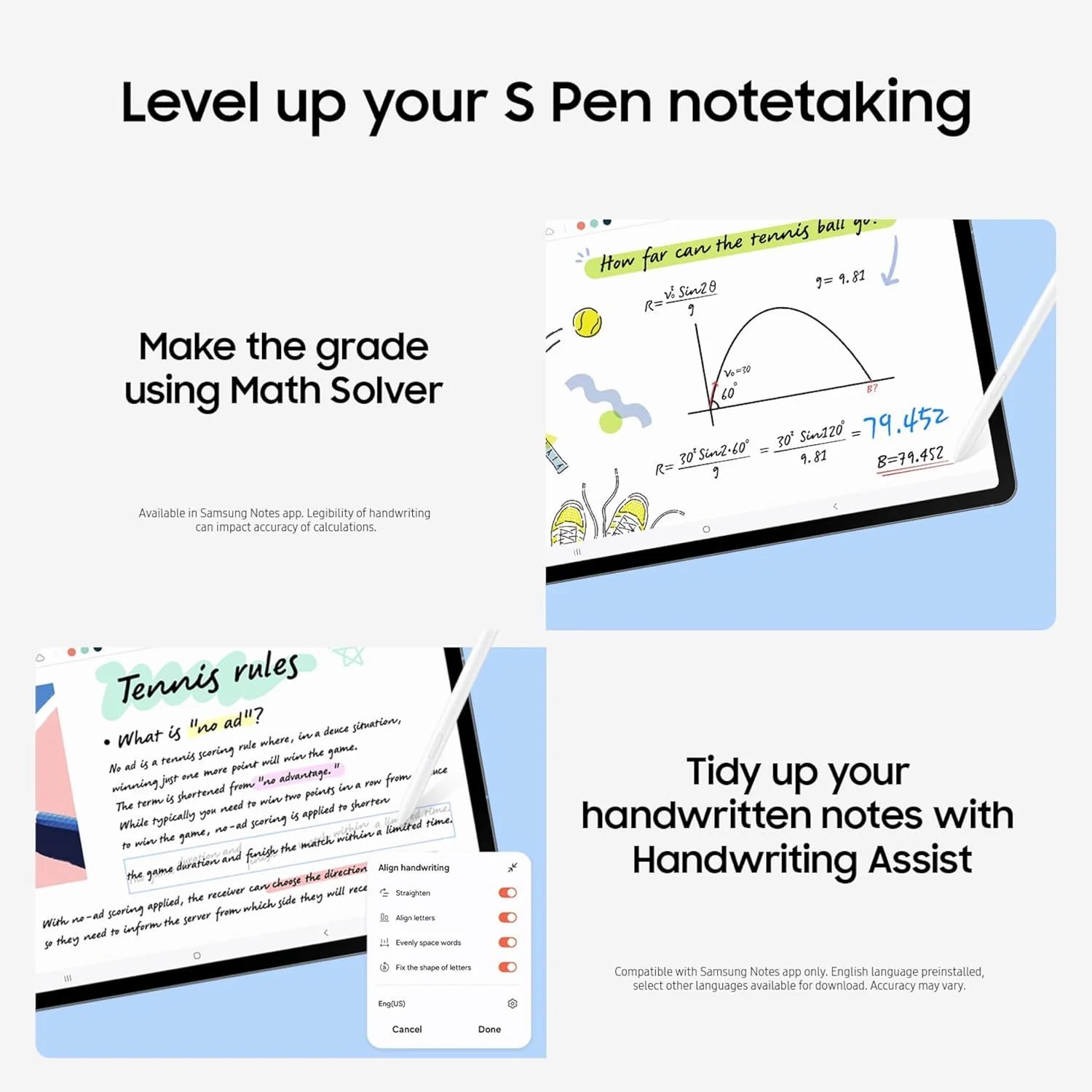 SAMSUNG Galaxy Tab S10 FE+ 13.1” 128GB WiFi Android Tablet, Large Display, Long Battery Life, Exynos 1580 Processor, IP68, Water-Resistant, 90 Hz Refresh, S Pen for Note-Taking, Silver - Image 9