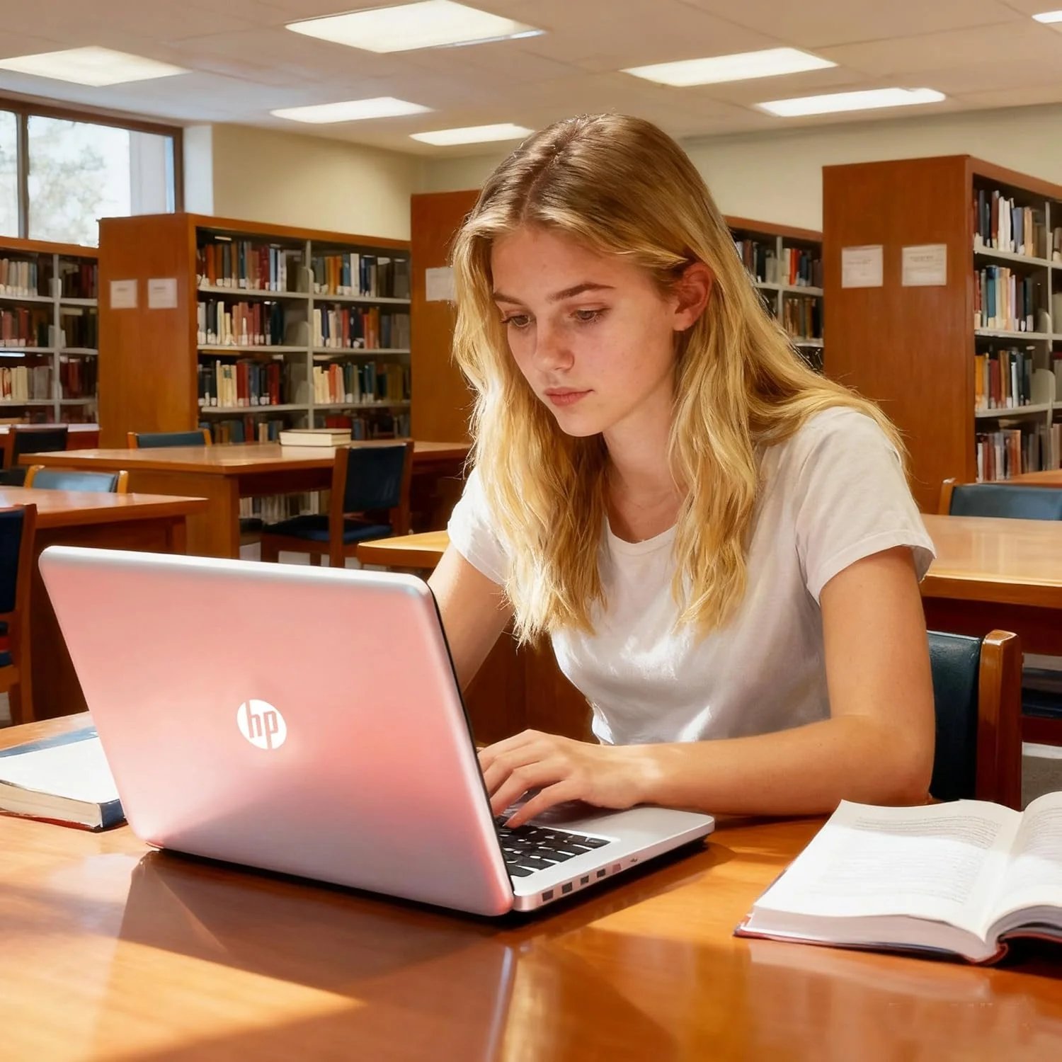 HP Ultrabook Laptop with Office 365 & Copilot AI • Intel 4-Core CPU • 1.1TB Storage (1TB OneDrive and 128GB SSD) • 8GB RAM • Windows 11 w/o Mouse - Image 5