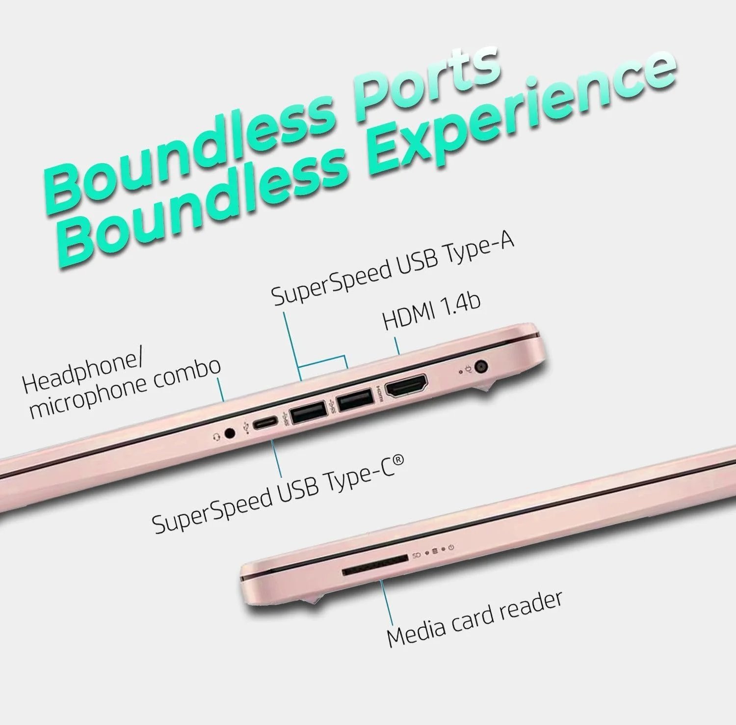 HP Ultrabook Laptop with Office 365 & Copilot AI • Intel 4-Core CPU • 1.1TB Storage (1TB OneDrive and 128GB SSD) • 8GB RAM • Windows 11 w/o Mouse - Image 10