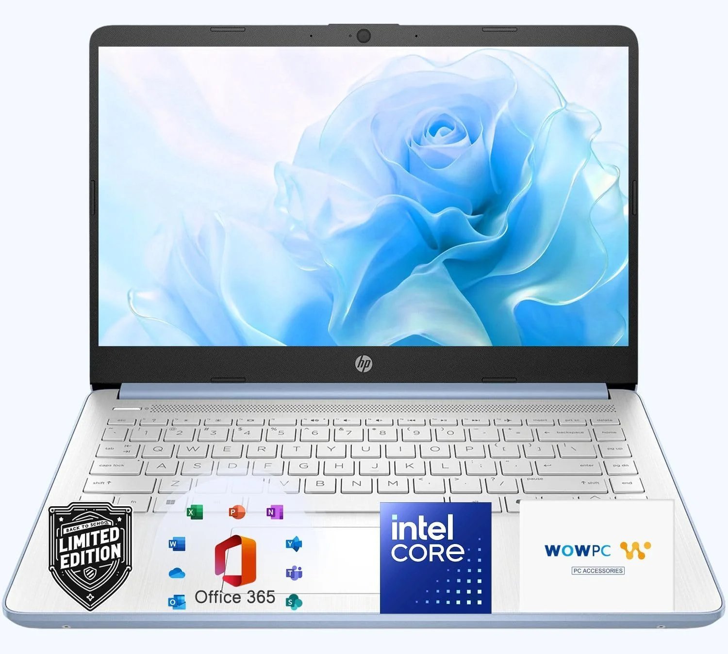 HP Ultrabook Laptop with Office 365 & Copilot AI • Intel 4-Core CPU • 1.1TB Storage (1TB OneDrive and 128GB SSD) • 8GB RAM • Windows 11 w/o Mouse - Image 13