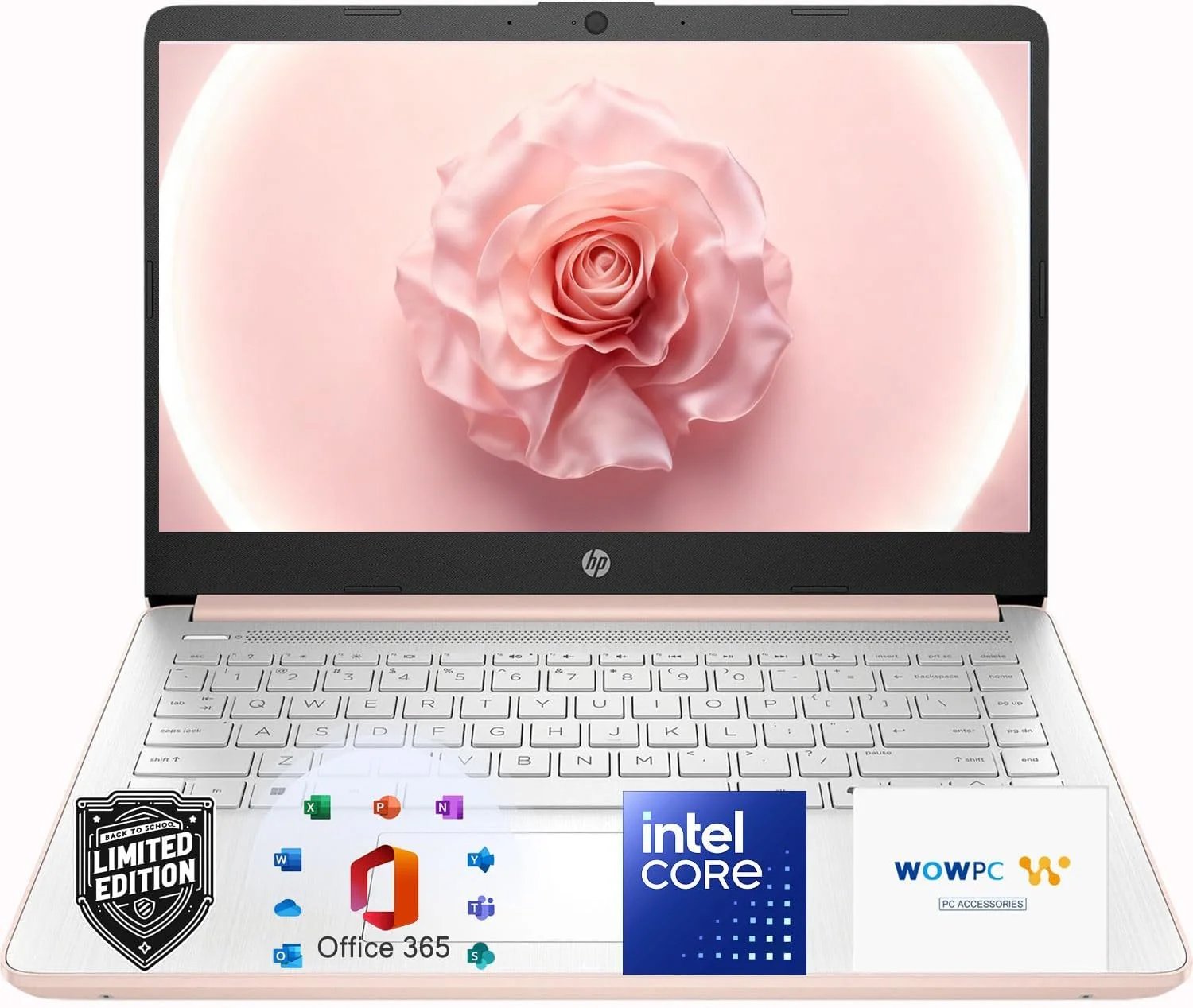 HP Ultrabook Laptop with Office 365 & Copilot AI • Intel 4-Core CPU • 1.1TB Storage (1TB OneDrive and 128GB SSD) • 8GB RAM • Windows 11 w/o Mouse - Image 15