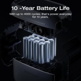 Alternative view of EF ECOFLOW Delta 3 Series Smart Extra Battery, 1024Wh LiFePO4 Expansion Battery for Power Station Delta 2/Delta 3/Delta 3 Plus/Delta 3 1500