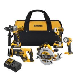 Alternative view of DeWalt DCK594P2 20V MAX XR Lithium Ion 5-Tool Combo kit