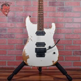 Charvel Pro-Mod Relic San Dimas Style 1 HH FR PF Weathered White 2024 w/Gigbag