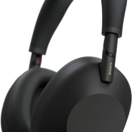 Sony WH-1000XM6 The Best Noise Canceling Wireless Headphones, HD NC Processor QN3, 12 Microphones, Adaptive NC Optimizer, Mastered by Engineers, Studio-Quality, 30-Hour Battery, Black