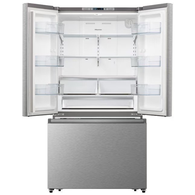 Hisense 26.6-cu ft French Door Refrigerator with Ice Maker (Fingerprint Resistant Stainless Steel) ENERGY STAR - Image 19