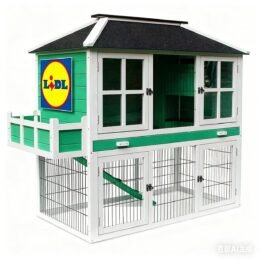 Dehner Lieblinge Rodent Home Palazzo, approx. W145/H121/D72 cm