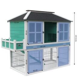 Alternative view of Dehner Lieblinge Rodent Home Palazzo, approx. W145/H121/D72 cm