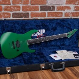 Alternative view of ESP USA Custom Shop M-I NTB TOM Candy Apple Green Satin 2022 w/OHSC