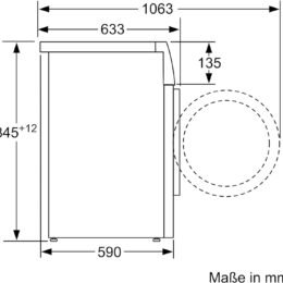 Alternative view of BOSCH WAN28K23 Waschmaschine Serie 4