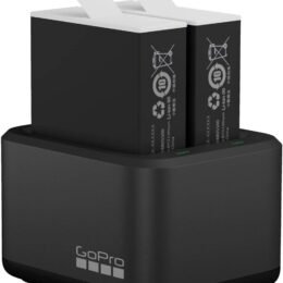Alternative view of GoPro Dual Battery Charger + 2 Enduro Batteries (HERO11 Black/HERO10 Black/HERO9 Black) - Official GoPro Accessory