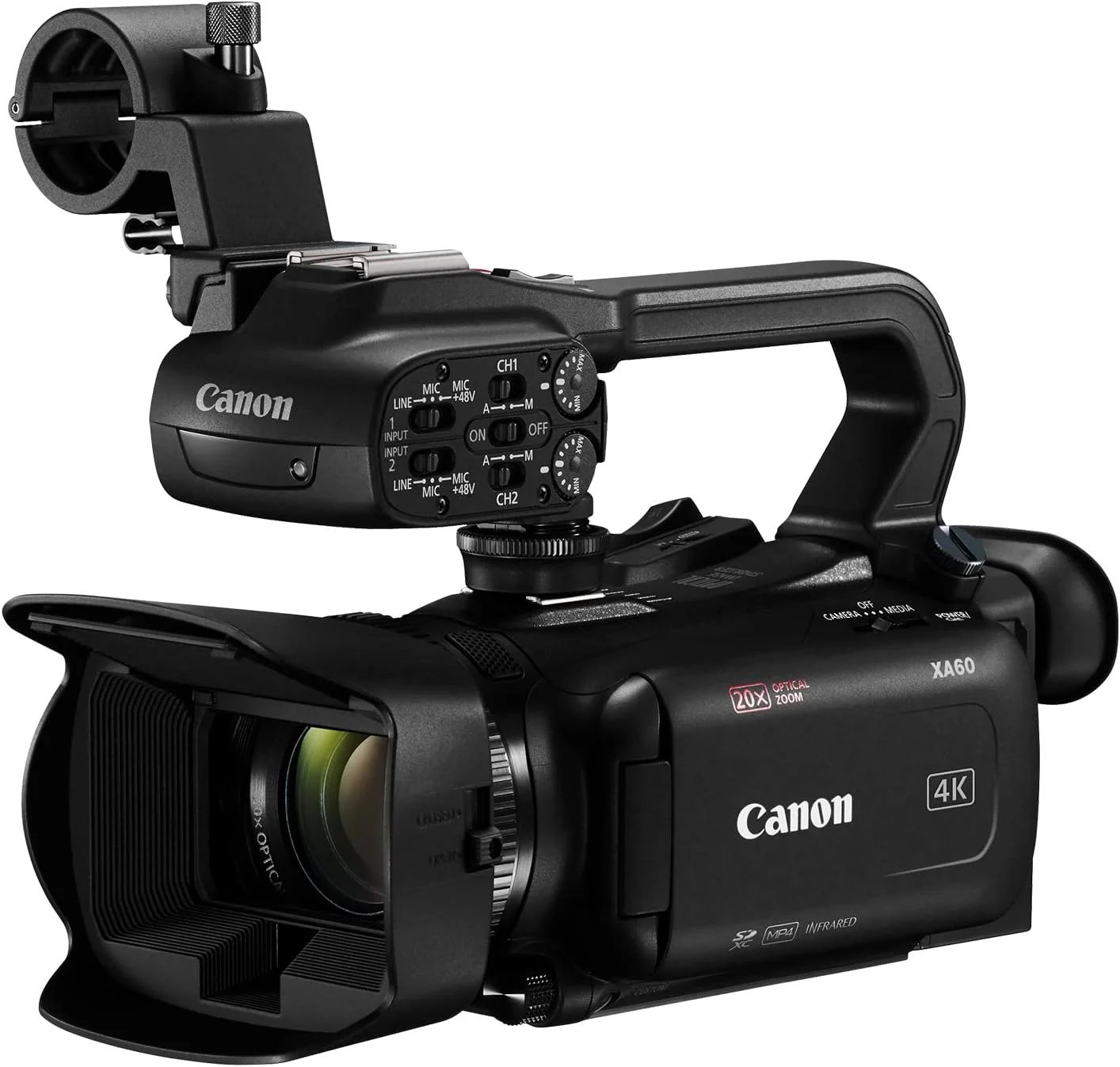 Canon XA60 Professional Camcorder (Renewed) - Image 3