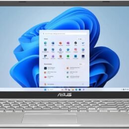 Alternative view of ASUS Vivobook S 14 OLED Slim Laptop, AMD Ryzen AI 9 365(10 Cores), 24GB, 1TB SSD, Customizable RGB Keyboard, Cool Silver, M5406WA-AH94