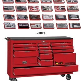 Alternative view of Teng Tools 665-Piece 67" Wide Juggernaut SAE Tool Kit - TCW813UNBK-SAE