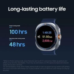 Alternative view of Samsung Watch 7 Ultra 2025 LTE Ai (47mm) SM-L705F Latino Version (Tmobile Mint Tello & Global), Rate Tracking, Sleep Fitness Tracker, GPS