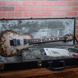 Alternative view of ESP RZK-II Burnt Richard Z Signature Distressed & Burnt 2024 w/OHSC