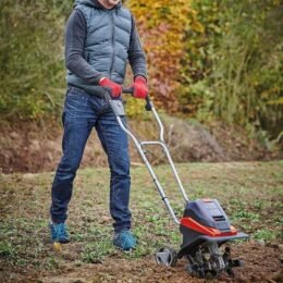 Alternative view of Einhell GE-CR 30 Li Solo cordless tiller - Power X-Change system (2x18 V, Brushless motor, Working width 30 cm, Working depth 20 cm, Delivered without battery or charger)