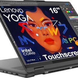 Lenovo Yoga 7i 2-in-1 Business Laptop (16" FHD+ Touchscreen, Intel Ultra 7 155U (Beat i7-1355U), 16GB DDR5 RAM, 1TB SSD) Backlit, Fingerprint, FHD IR Webcam, Thunderbolt 4, Win 11 Pro, 2025 AI PC