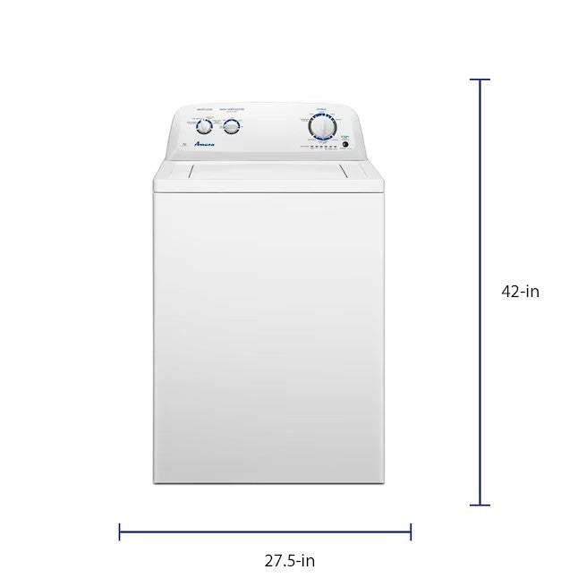 Amana 3.5-cu ft Agitator Top-Load Washer (White) - Image 3