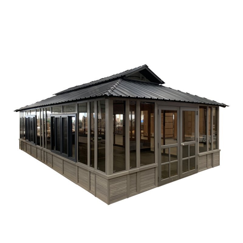 28 Ft. W x 15.5 FT. D Solid Wood Patio Gazebo - Image 7