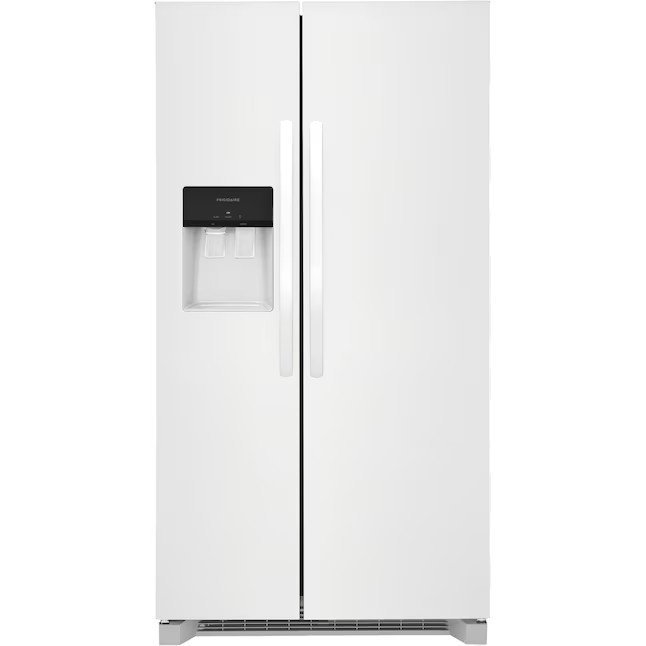 Frigidaire 25.6-cu ft Side-by-Side Refrigerator with Ice Maker (Fingerprint Resistant Stainless Steel) ENERGY STAR - Image 4