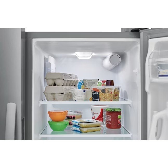 Frigidaire 25.6-cu ft Side-by-Side Refrigerator with Ice Maker (Fingerprint Resistant Stainless Steel) ENERGY STAR - Image 13