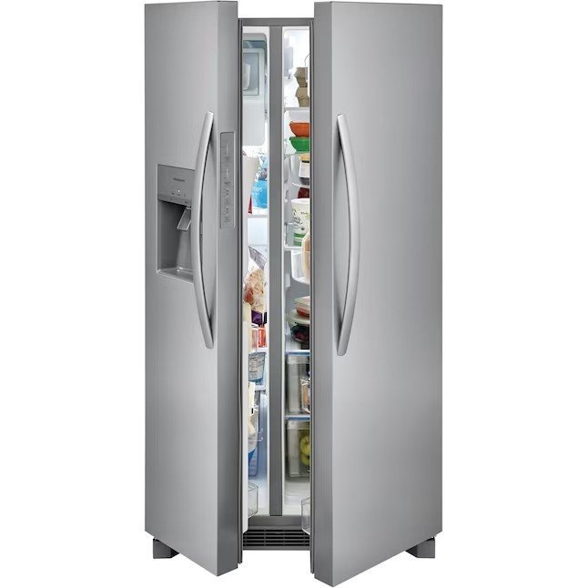 Frigidaire 25.6-cu ft Side-by-Side Refrigerator with Ice Maker (Fingerprint Resistant Stainless Steel) ENERGY STAR - Image 17