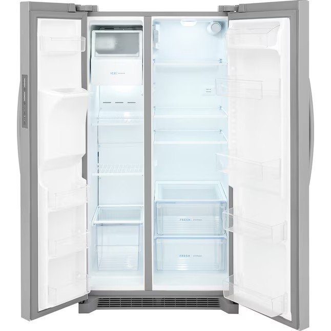 Frigidaire 25.6-cu ft Side-by-Side Refrigerator with Ice Maker (Fingerprint Resistant Stainless Steel) ENERGY STAR - Image 19