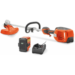 Alternative view of Husqvarna Weed Eater 320iL String Trimmer and 230iB Leaf Blower Bundle, Trimmer and Blower Combo with 4 Ah B140 Battery and 40-C80 Charger Included