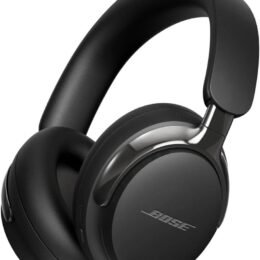 Bose New QuietComfort Ultra Bluetooth Headphones (2nd Gen), Wireless Headphones with Spatial Audio, Over Ear Noise Cancelling with Mic, Up to 30 Hours of Play time, Black
