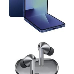 Alternative view of Samsung Galaxy Z Flip7 Cell Phone, 512GB AI Smartphone, Unlocked Android, high-res 50 MP Camera, Powerful Processor, Long Battery Life, 2025, US 1 Yr Manufacturer Warranty, Coral Red