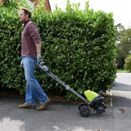 Alternative view of Ryobi 5133002388 Corded Electric Tiller, Green, 25 cm