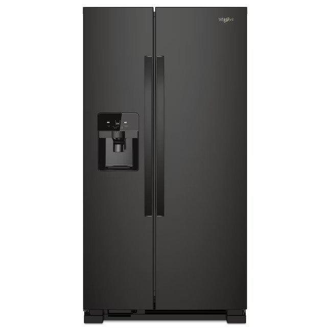 Whirlpool 21.4-cu ft Side-by-Side Refrigerator with Ice Maker (Fingerprint Resistant Stainless Steel) - Image 3