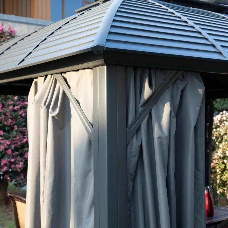 Barreras 12 Ft. W x 10 Ft. D Aluminum Patio Gazebo - Image 7