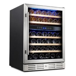 Alternative view of Kalamera Dual Zone 23.5'' 46 Bottle Wine Refrigerator with Reversible Door