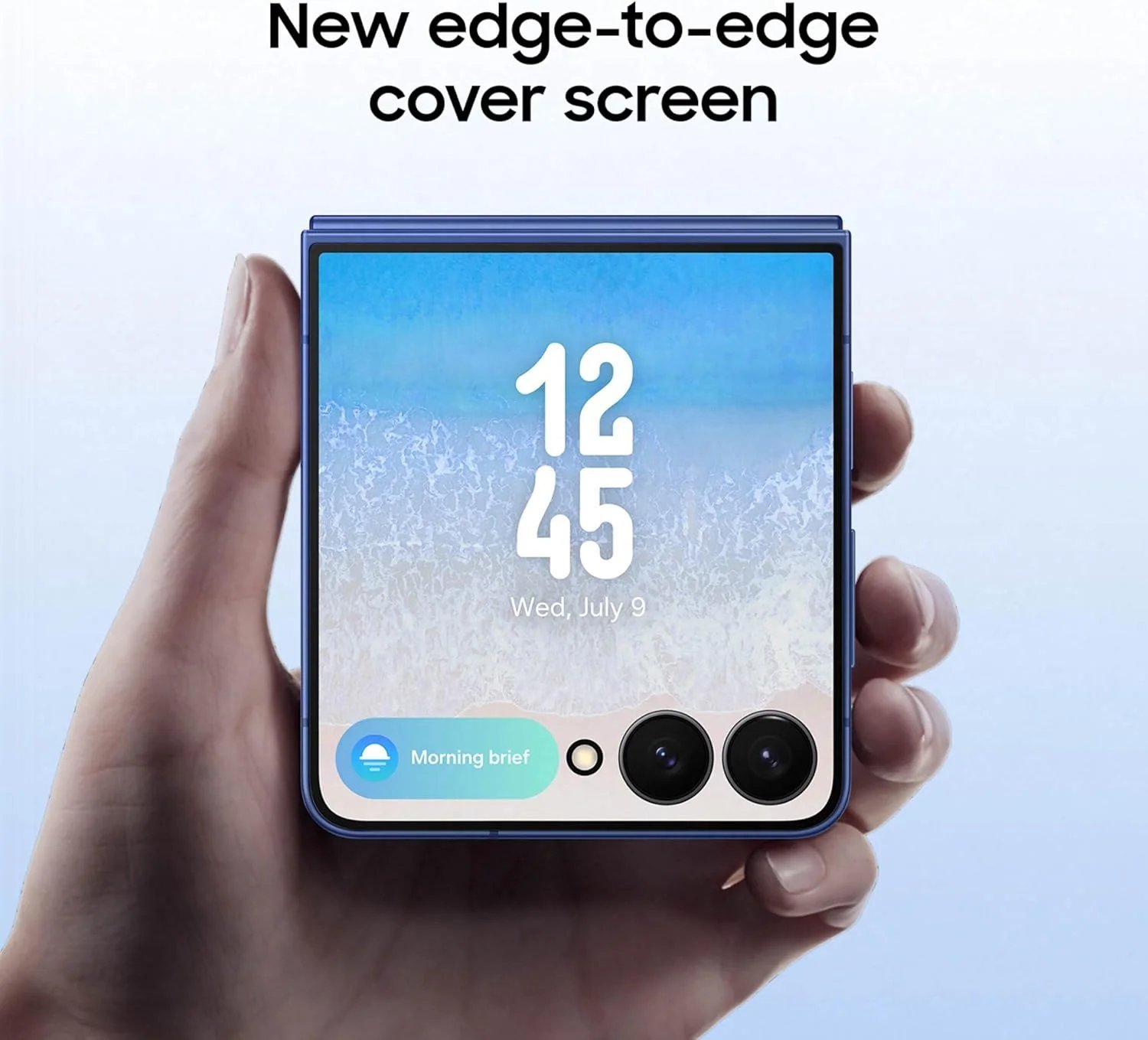 Samsung Galaxy Z Flip7 Cell Phone, 256GB AI Smartphone, Unlocked Android, high-res 50 MP Camera, Powerful Processor, Long Battery Life, 2025, US 1 Yr Manufacturer Warranty, Blue Shadow - Image 5