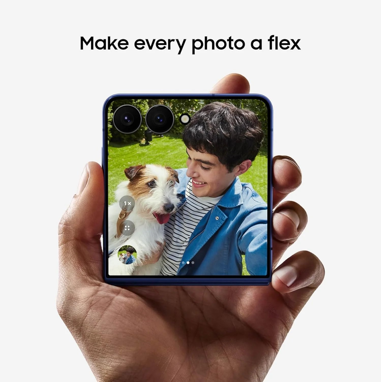 Samsung Galaxy Z Flip7 Cell Phone, 256GB AI Smartphone, Unlocked Android, high-res 50 MP Camera, Powerful Processor, Long Battery Life, 2025, US 1 Yr Manufacturer Warranty, Blue Shadow - Image 11