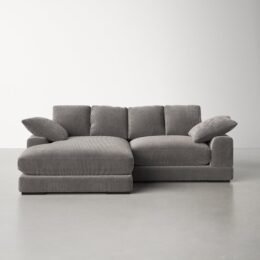 106′′ Wide Reversible Sofa & Chaise