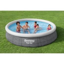 Alternative view of Piscine hors sol Fast Set™ ronde effet rotin 366 x 76 cm