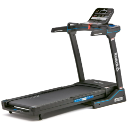 Reebok Jet 300 Series Treadmill with Incline, Foldable, Bluetooth, Walking or Running, 2.5 HP, 12.4 MPH, 308 lb. Capacity