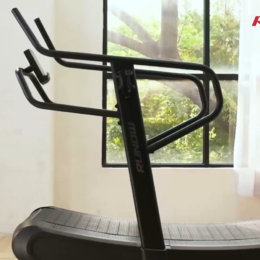 Alternative view of RUNOW Curved Treadmill, Non-Electric Motorized Treadmill for Commercial & Home Running Machine with Customization & Resistance Adjustment