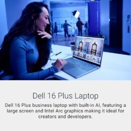 Alternative view of Dell 16 Plus Laptop DB16250-16.0-inch 16:10 2.5K (2560x1600) Display, Intel Core Ultra 9 288V, 32GB LPDDR5X Memory, 2TB SSD, Intel Arc Graphics, Backlit Copilot Key Keyboard - Previously Inspiron