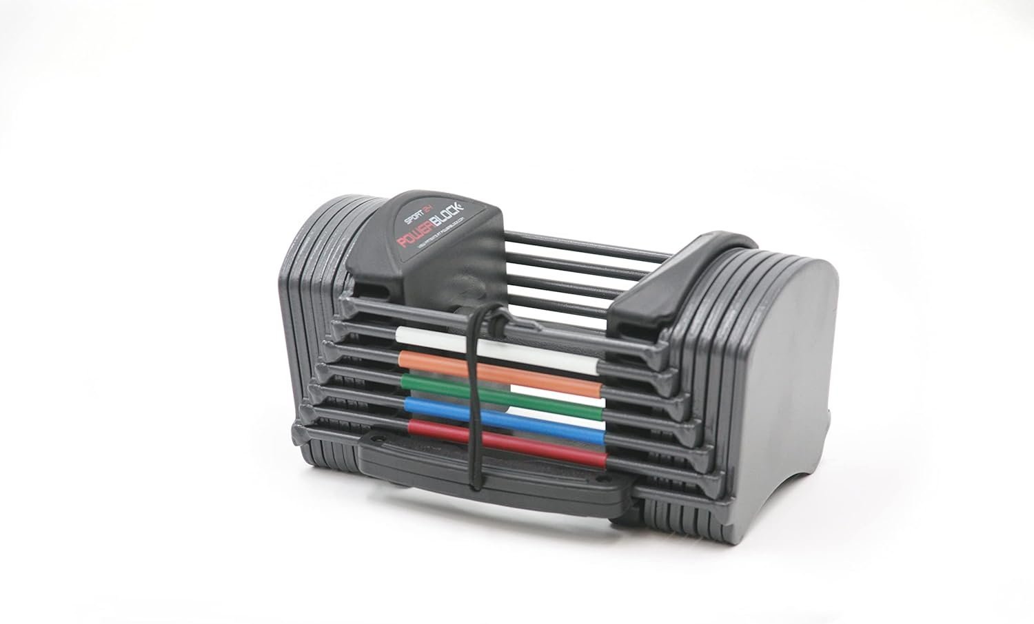 PowerBlock Sport 24 Adjustable Dumbbells, Sold in Pairs, 3-24 lb. Dumbbells, Durable Steel Build, Innovative At Home Workout Equipment, All-in-One Exercise Dumbbells, Strength Training Grey - Image 6