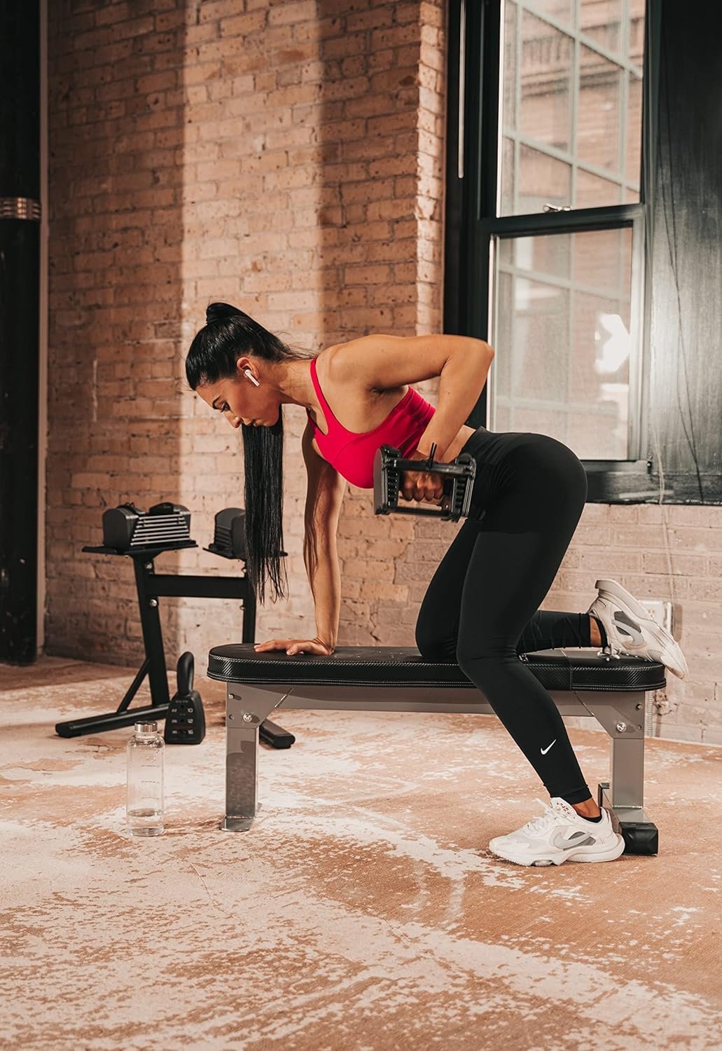 PowerBlock Sport 24 Adjustable Dumbbells, Sold in Pairs, 3-24 lb. Dumbbells, Durable Steel Build, Innovative At Home Workout Equipment, All-in-One Exercise Dumbbells, Strength Training Grey - Image 8