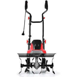 Alternative view of RELAX4LIFE Electric Tiller 1500 W at 400 RPM, Tiller with Working Depth 22 CM, Width 43 CM and 6 Blades, Foldable Handle and Safety Button for Garden (1500W)