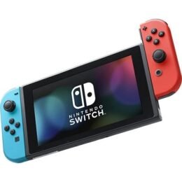 Alternative view of Nintendo - Switch 32GB Console - Neon Red/Neon Blue Joy-Con