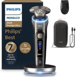 Philips Norelco i9000 Prestige Ultra Shaver with Triple Action Lift & Cut Technology