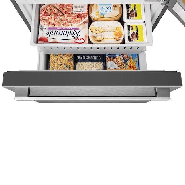 Hisense 17.2-cu ft Counter-depth Bottom-Freezer Refrigerator (Fingerprint Resistant Stainless Steel) ENERGY STAR - Image 6